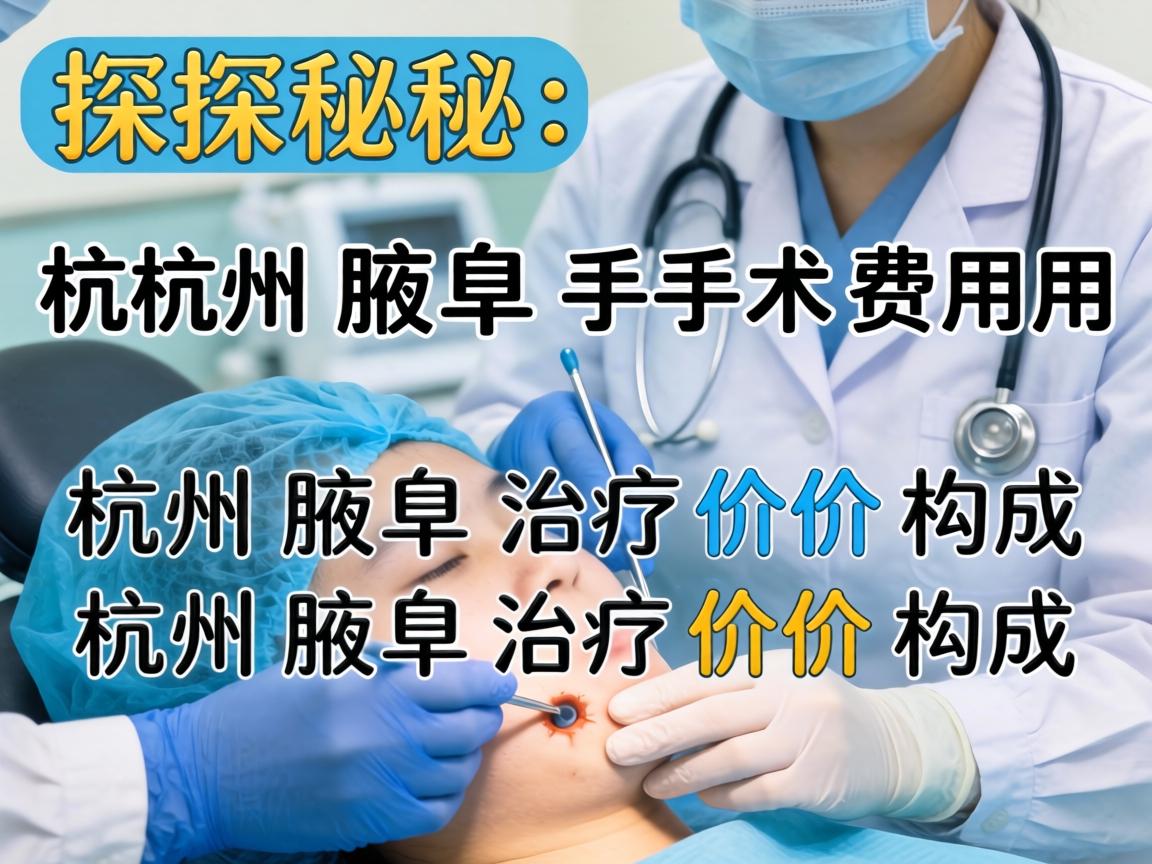 探秘杭州腋臭手术费用，详解杭州腋臭治疗价格构成