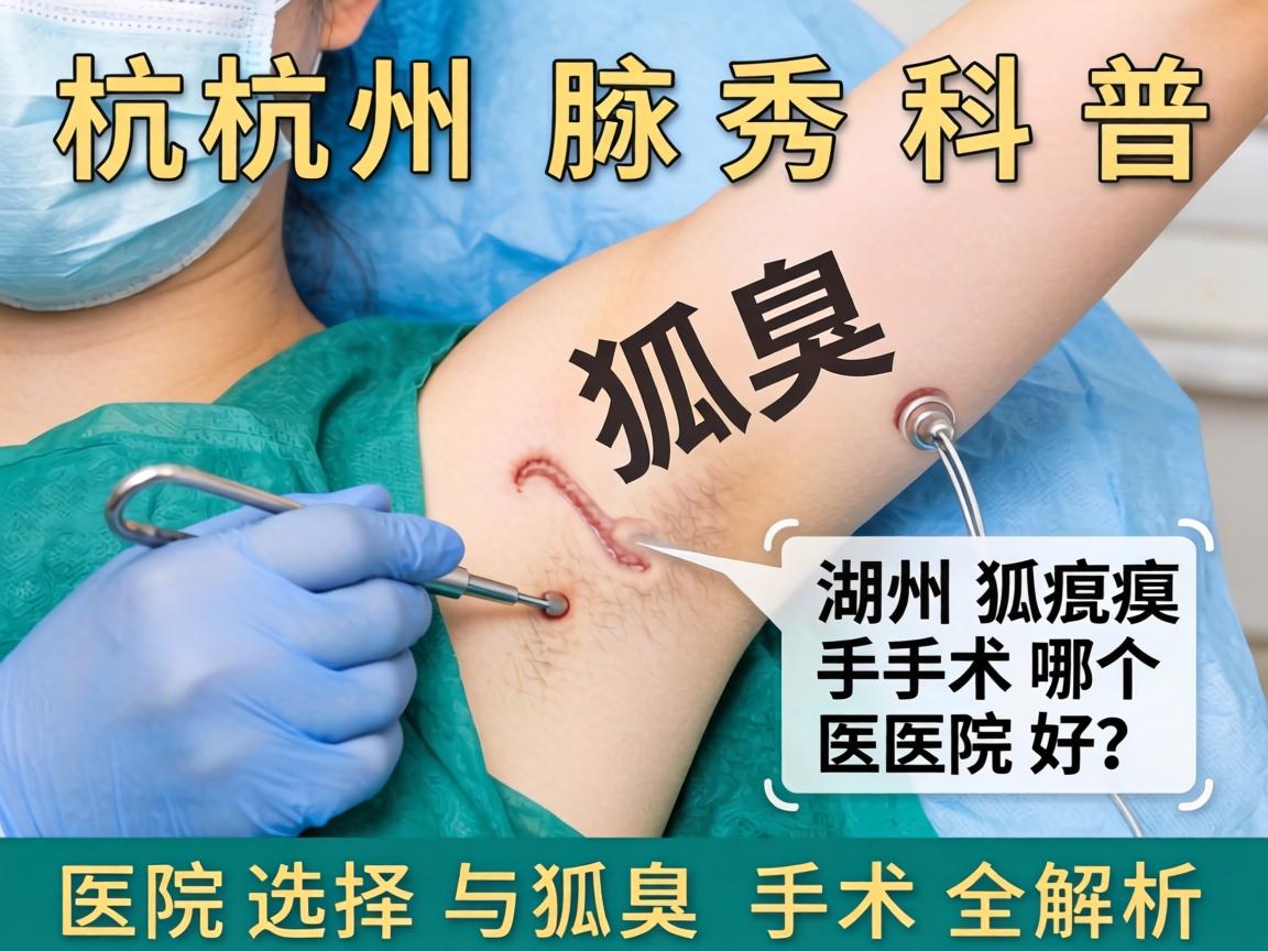 杭州腋秀科普，湖州狐臭手术哪个医院好？医院选择与狐臭手术全解析