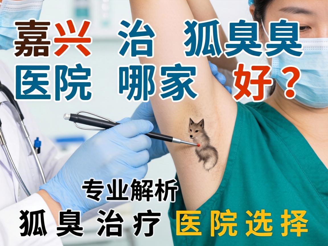 嘉兴治狐臭医院哪家好？专业解析狐臭治疗医院选择