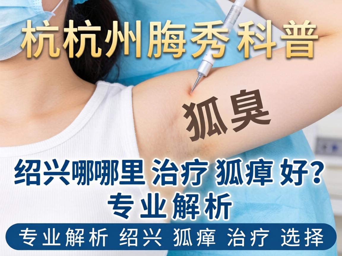 杭州腋秀科普,在绍兴哪里治疗狐臭好?专业解析绍兴狐臭治疗选择 杭州腋秀科普,在绍兴哪里治疗狐臭好?专业解析绍兴狐臭治疗选择