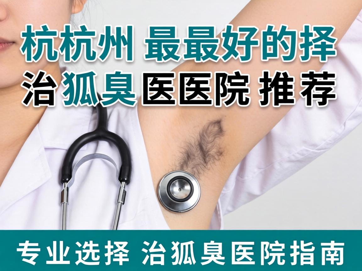 杭州最好的治狐臭医院推荐，专业选择治狐臭医院指南