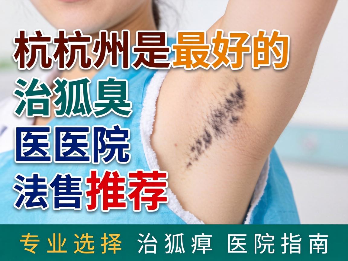 杭州最好的治狐臭医院推荐，专业选择治狐臭医院指南
