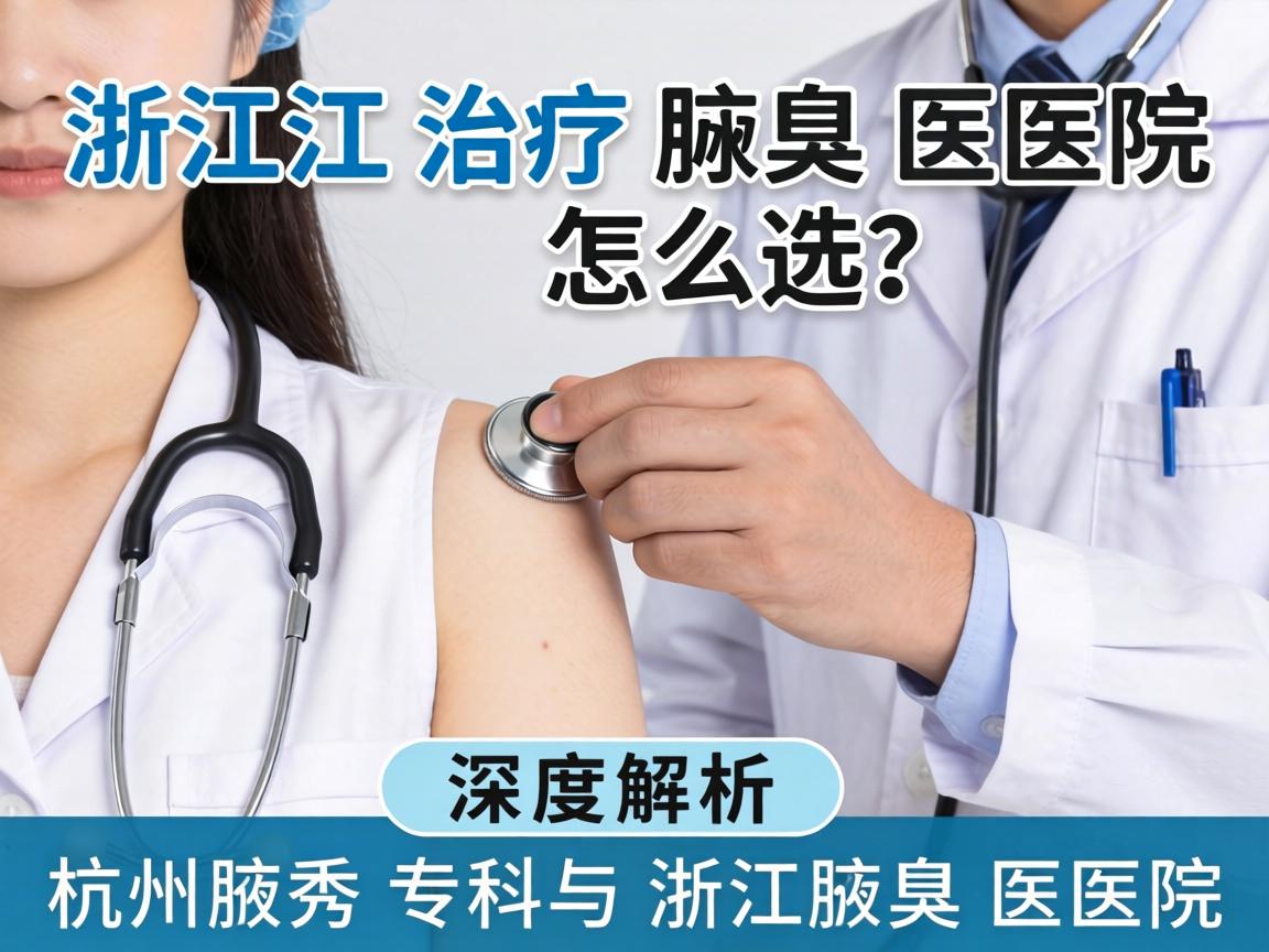 浙江治疗腋臭医院怎么选？深度解析杭州腋秀专科与浙江腋臭医院