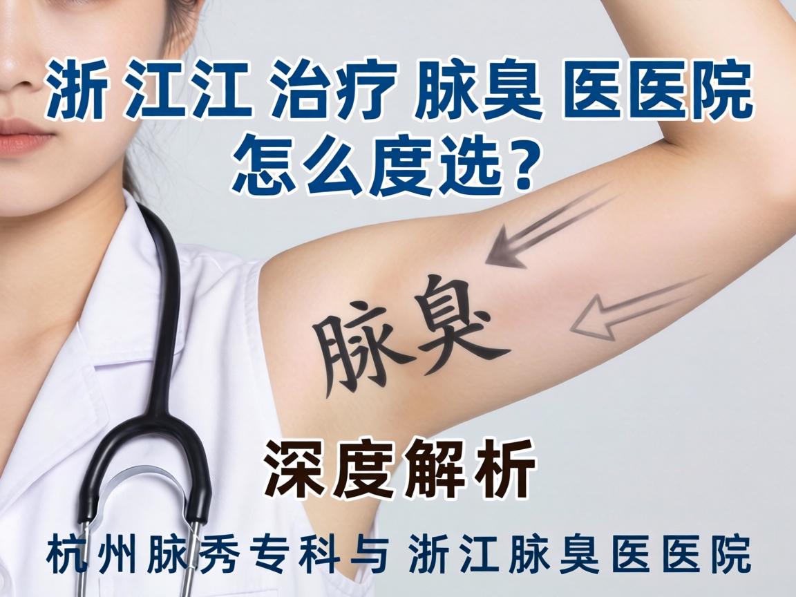 浙江治疗腋臭医院怎么选？深度解析杭州腋秀专科与浙江腋臭医院