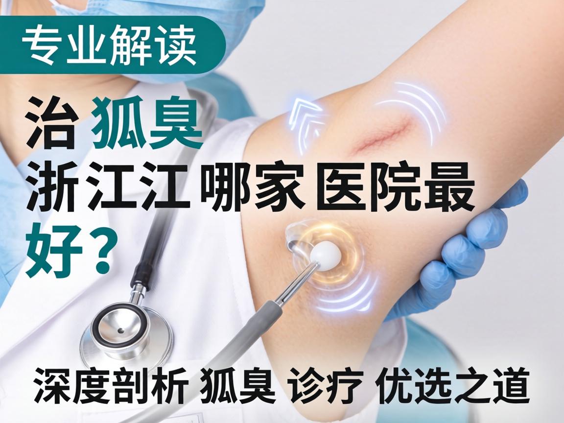 专业解读，治狐臭浙江哪家医院最好？深度剖析狐臭诊疗优选之道