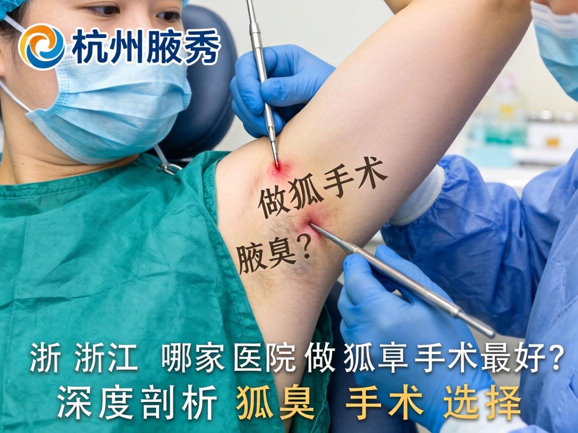 杭州腋秀解析，浙江哪家医院做狐臭手术最好？深度剖析狐臭手术选择