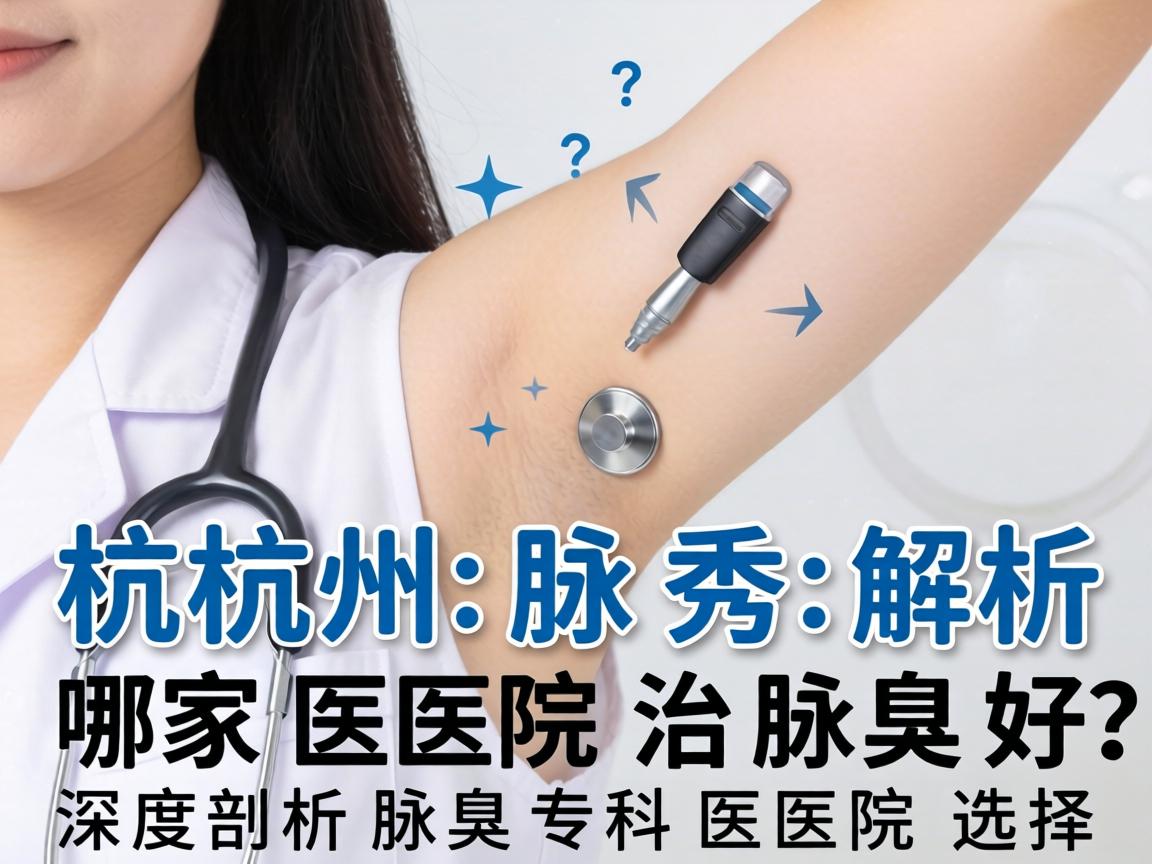 杭州腋秀解析，杭州哪家医院治腋臭好？深度剖析腋臭专科医院选择