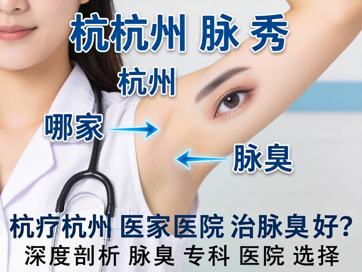 杭州腋秀解析，杭州哪家医院治腋臭好？深度剖析腋臭专科医院选择
