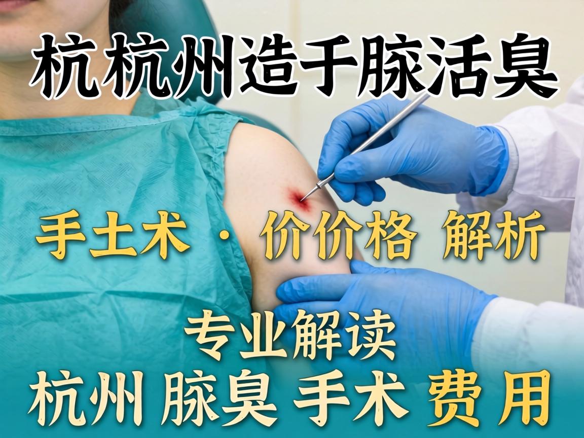 杭州腋臭手术价格解析，专业解读杭州腋臭手术费用