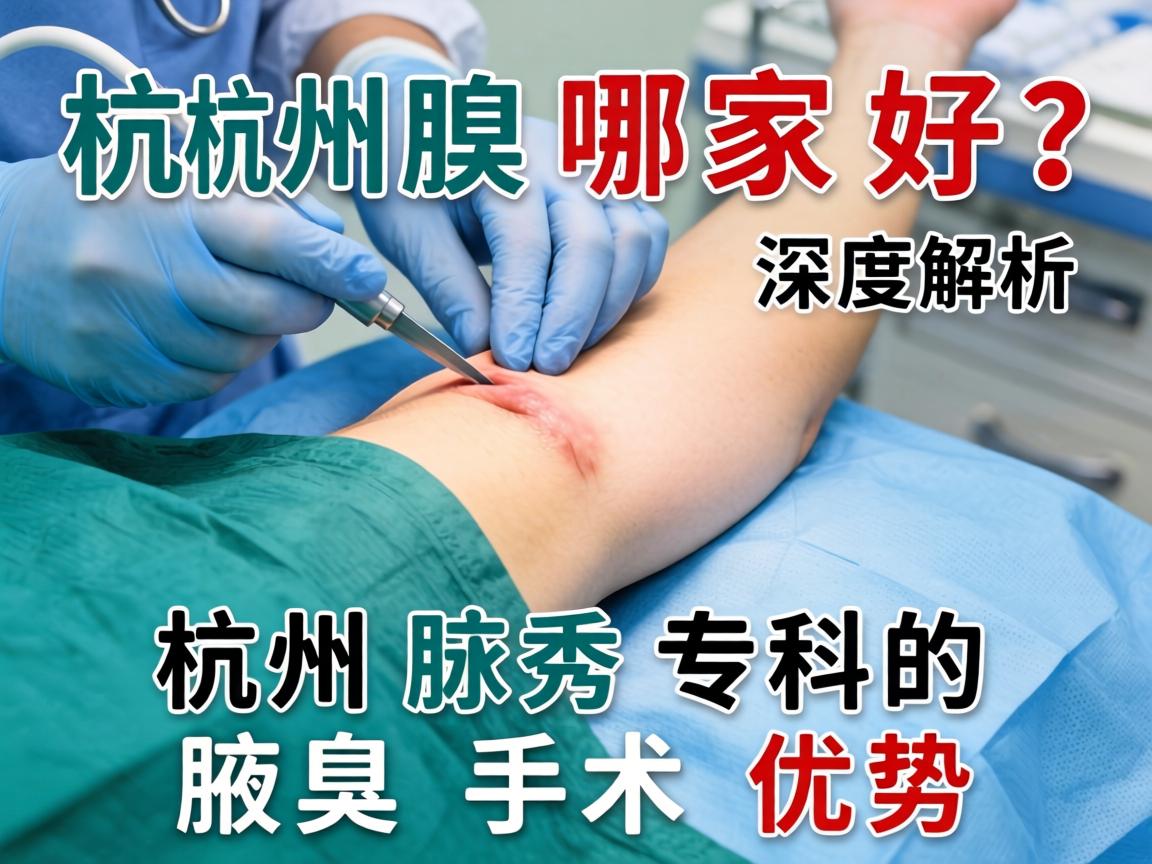 杭州腋臭手术哪家好？深度解析杭州腋秀专科的腋臭手术优势