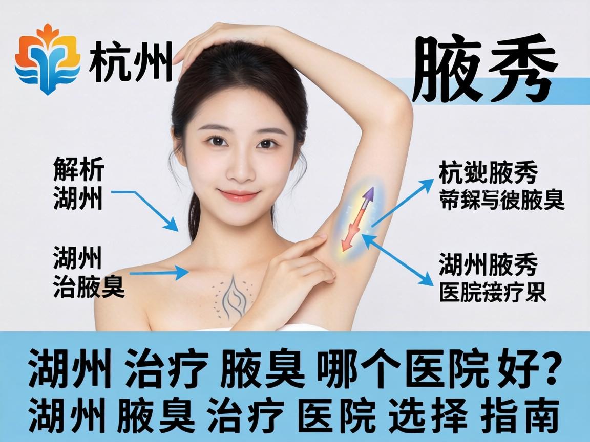 杭州腋秀解析，湖州治疗腋臭哪个医院好？湖州腋臭治疗医院选择指南