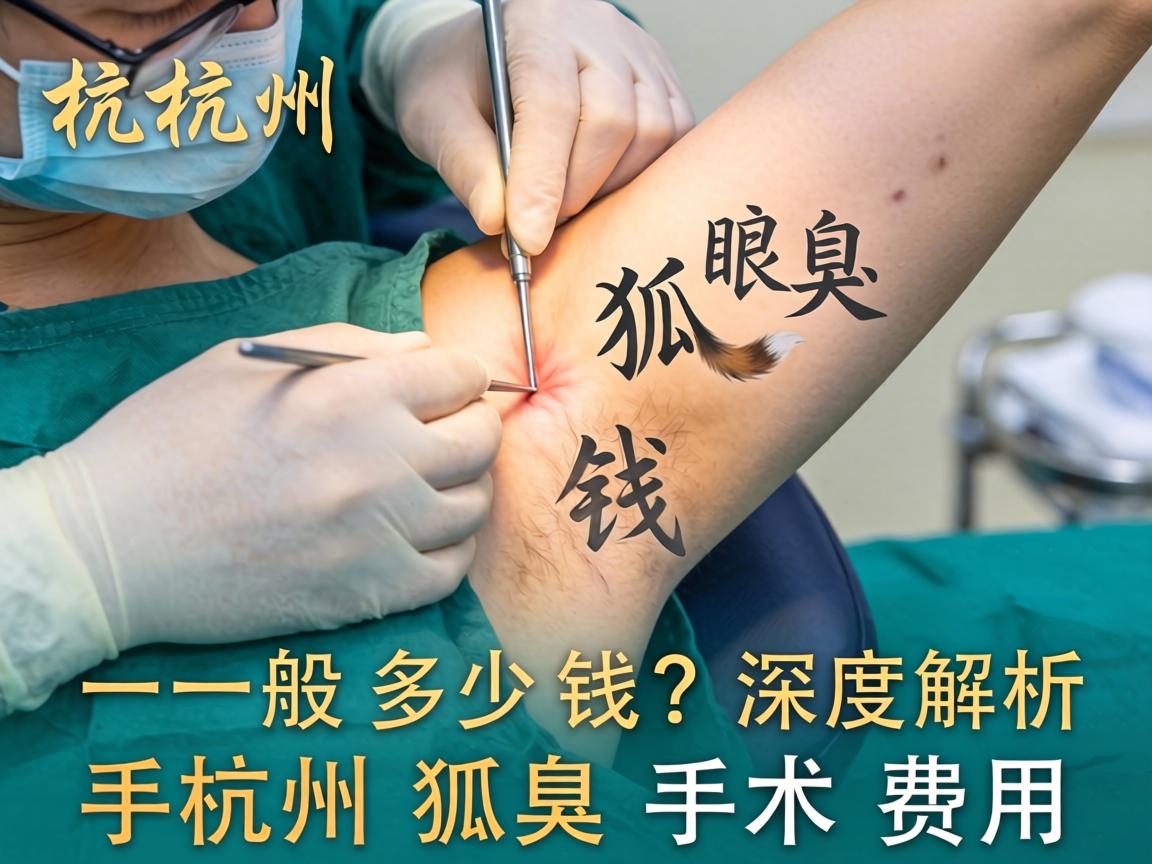 杭州狐臭手术一般多少钱？深度解析杭州狐臭手术费用