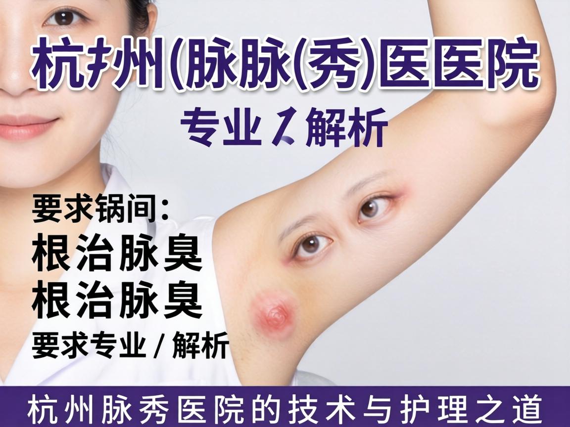 杭州腋秀医院专业解析，根治腋臭，杭州腋秀医院的技术与护理之道