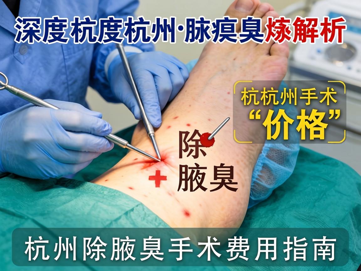 深度解析杭州腋臭手术价格 杭州除腋臭手术费用指南