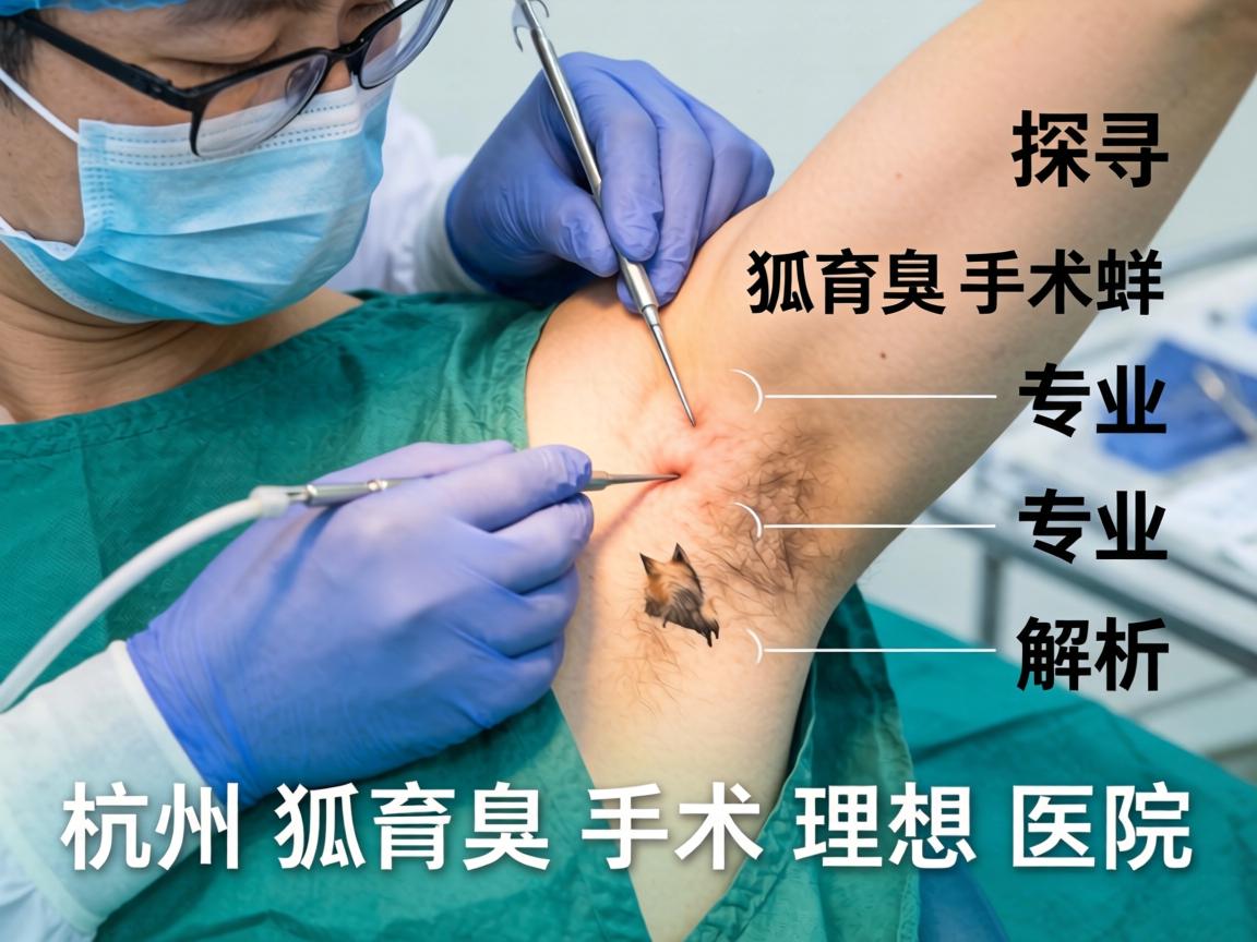 杭州狐臭手术专业解析，探寻杭州狐臭手术理想医院