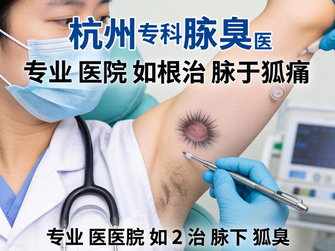 杭州腋臭专科医院解析，专业医院如何根治腋下狐臭