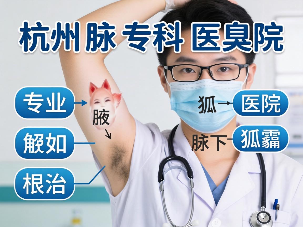 杭州腋臭专科医院解析，专业医院如何根治腋下狐臭