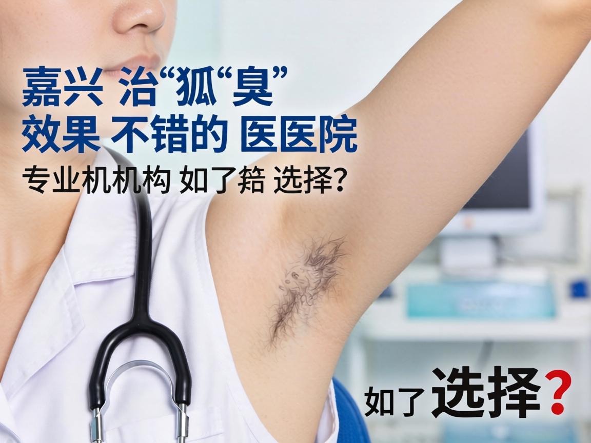 嘉兴治狐臭效果不错的医院，专业机构如何选择？
