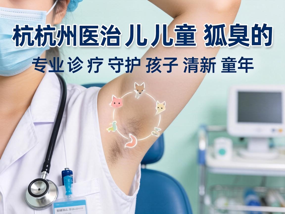 杭州治儿童狐臭的医院，专业诊疗守护孩子清新童年