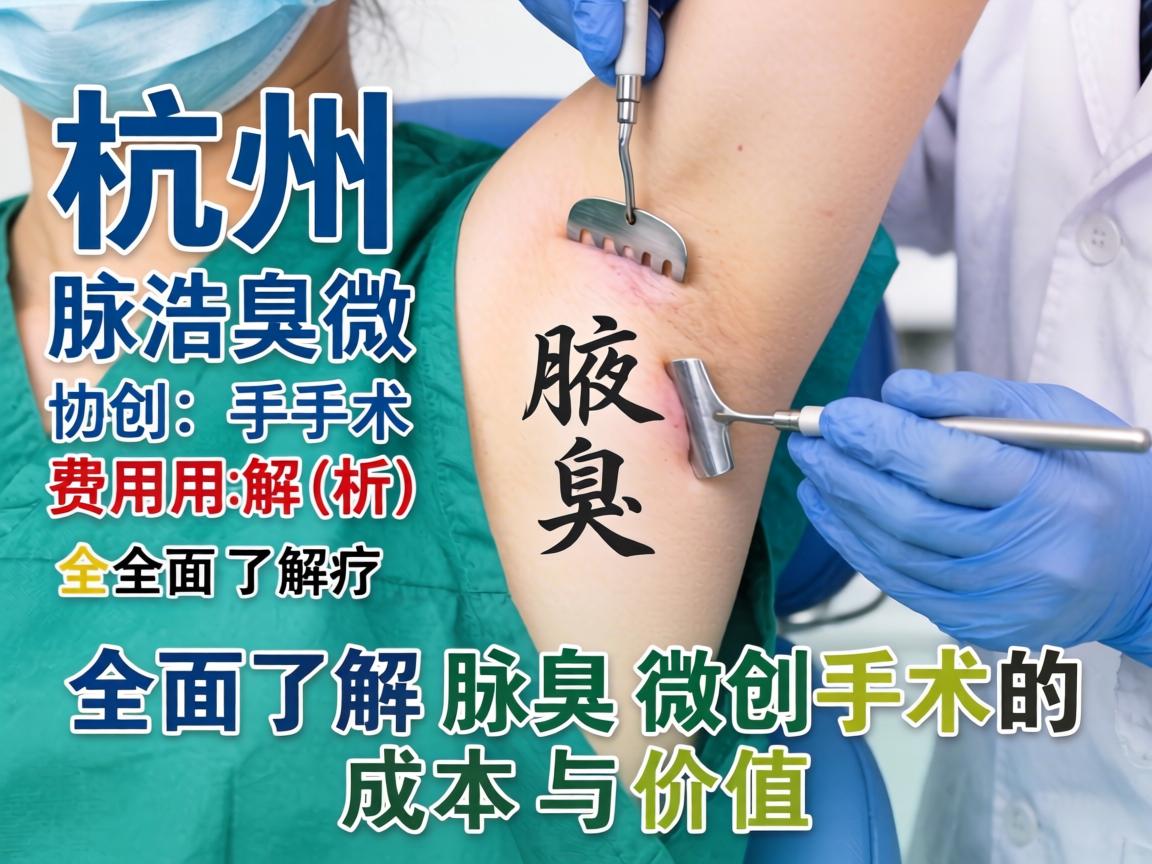 杭州腋臭微创手术费用解析，全面了解腋臭微创手术的成本与价值