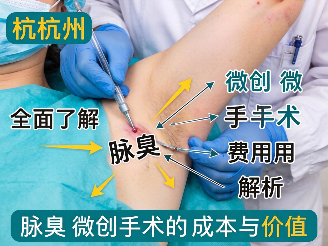 杭州腋臭微创手术费用解析，全面了解腋臭微创手术的成本与价值