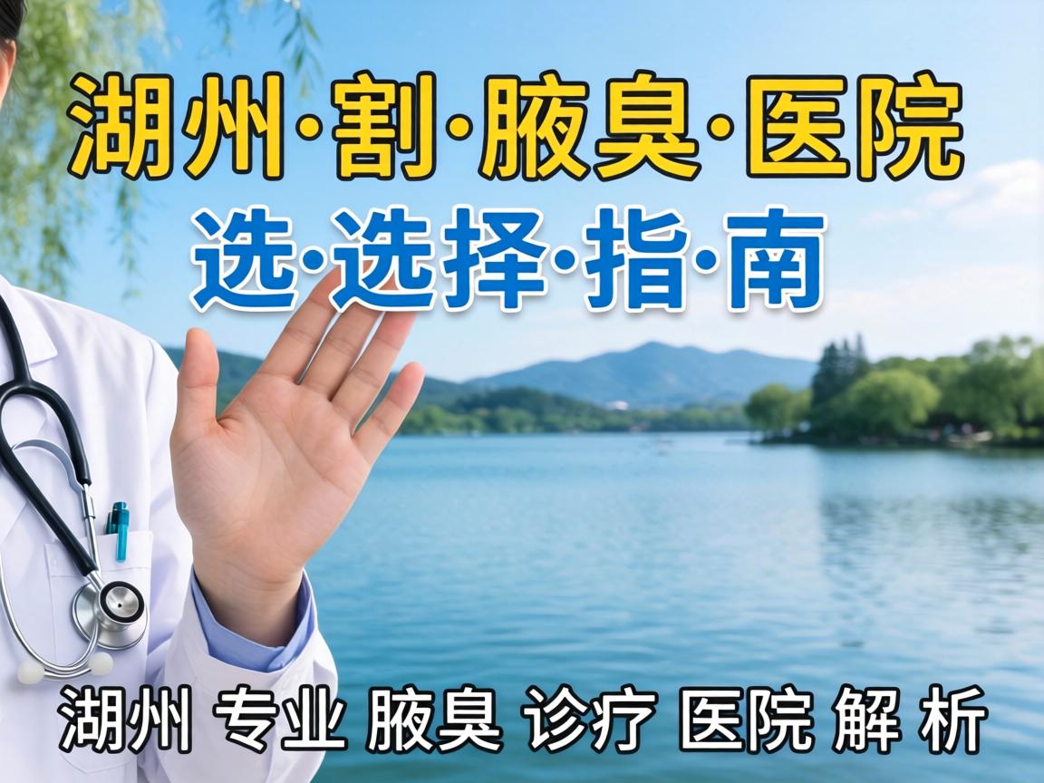 湖州割腋臭医院选择指南，湖州专业腋臭诊疗医院解析
