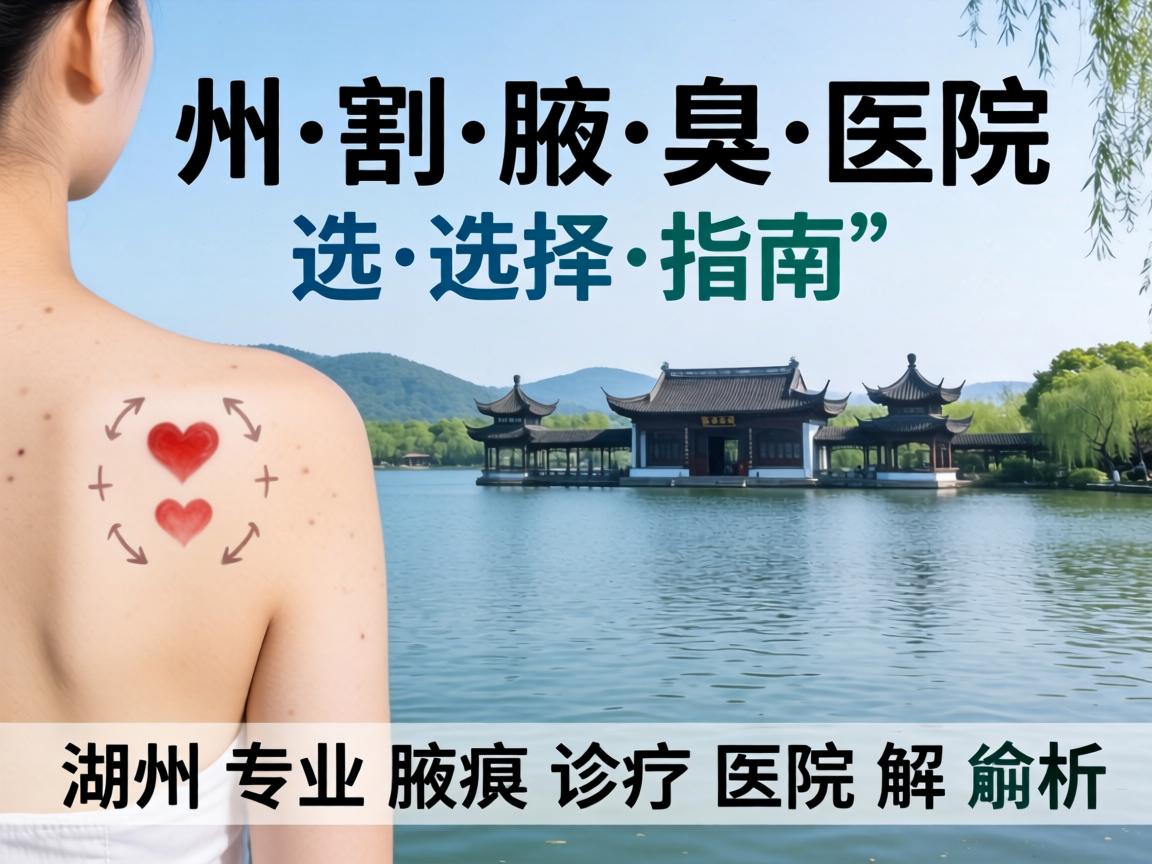湖州割腋臭医院选择指南，湖州专业腋臭诊疗医院解析