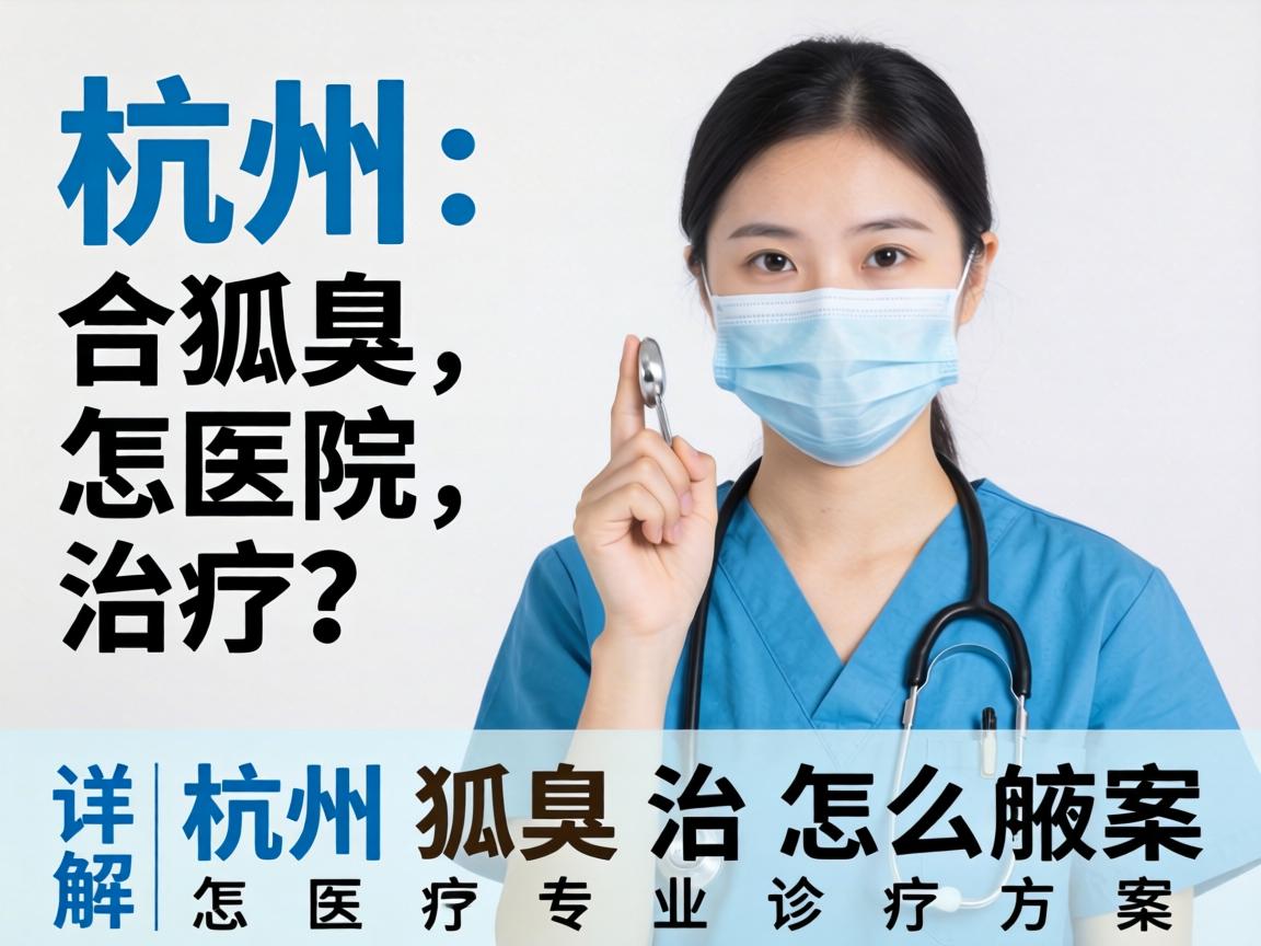 杭州狐臭医院怎么治疗？详解杭州狐臭专业诊疗方案