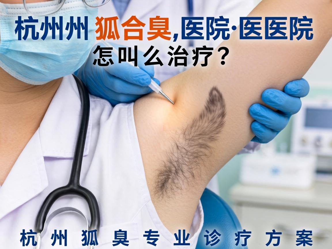 杭州狐臭医院怎么治疗？详解杭州狐臭专业诊疗方案