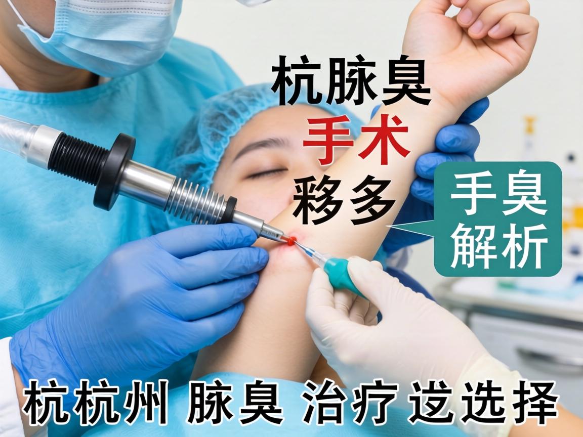 杭州腋臭手术解析，专业视角下的杭州腋臭治疗选择