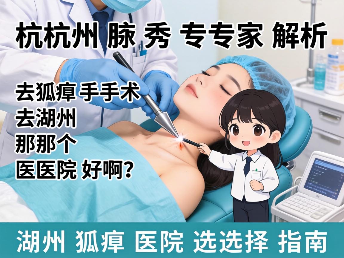 杭州腋秀专家解析，去狐臭手术去湖州那个医院好啊？湖州狐臭医院选择指南