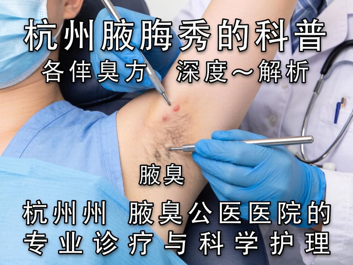 杭州腋秀科普，深度解析杭州腋臭医院的专业诊疗与科学护理
