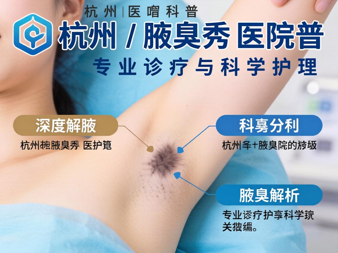 杭州腋秀科普，深度解析杭州腋臭医院的专业诊疗与科学护理