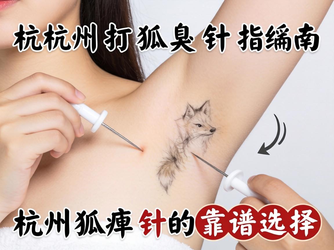 杭州打狐臭针指南，详解杭州狐臭针的靠谱选择