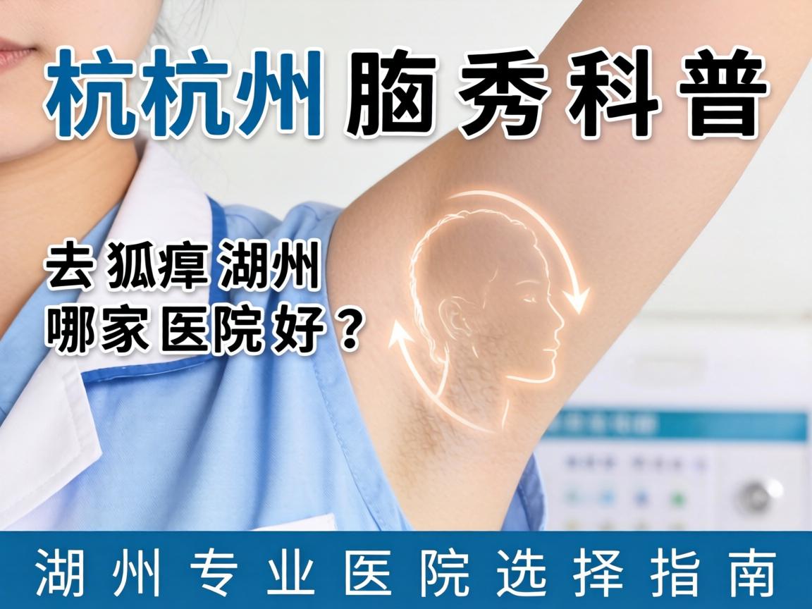 杭州腋秀科普，去狐臭湖州哪家医院好？湖州专业医院选择指南