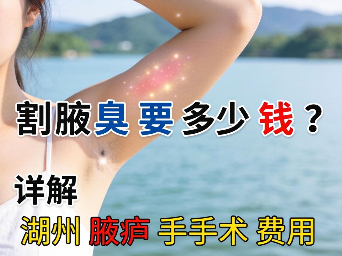 湖州割腋臭要多少钱？详解湖州腋臭手术费用