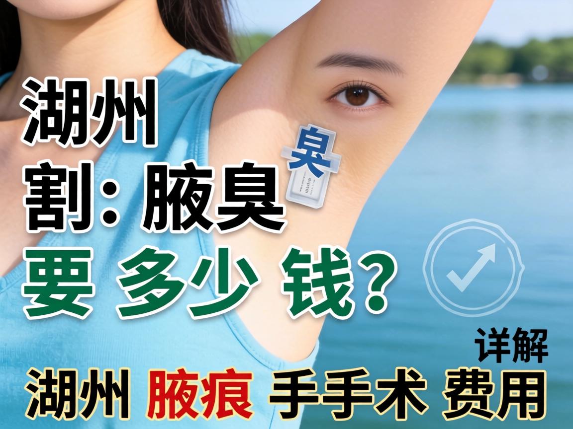 湖州割腋臭要多少钱？详解湖州腋臭手术费用