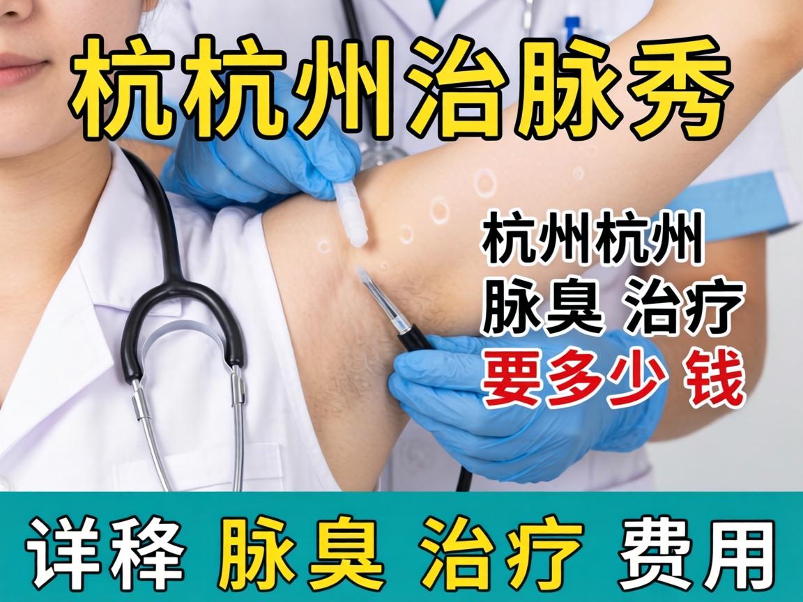 杭州腋秀解析，杭州腋臭治疗要多少钱，详解腋臭治疗费用