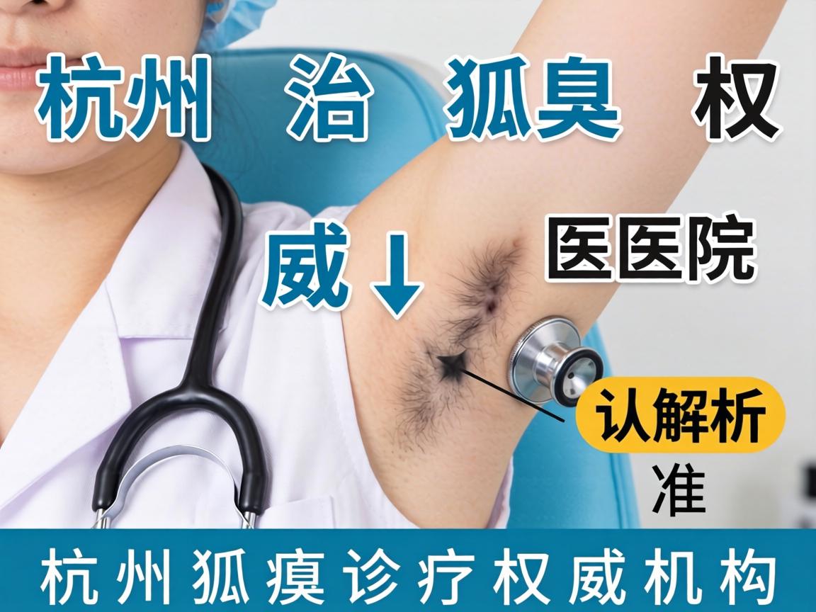 杭州治狐臭权威医院解析，认准杭州狐臭诊疗权威机构