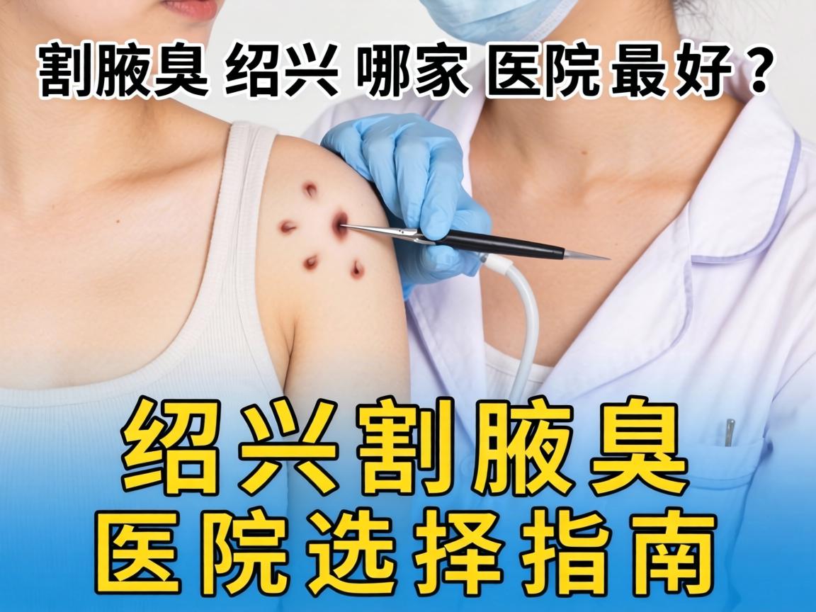 割腋臭绍兴哪家医院最好？绍兴割腋臭医院选择指南