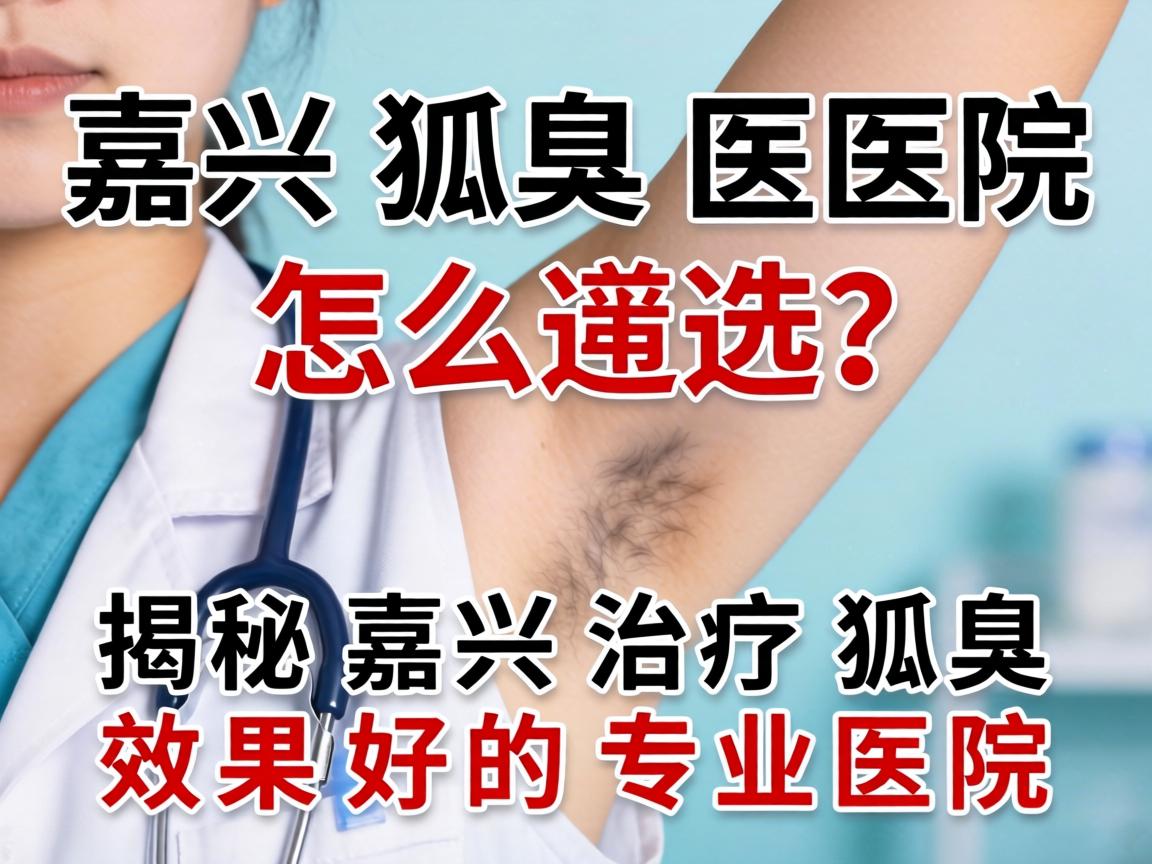 嘉兴狐臭医院怎么选？揭秘嘉兴治疗狐臭效果好的专业医院