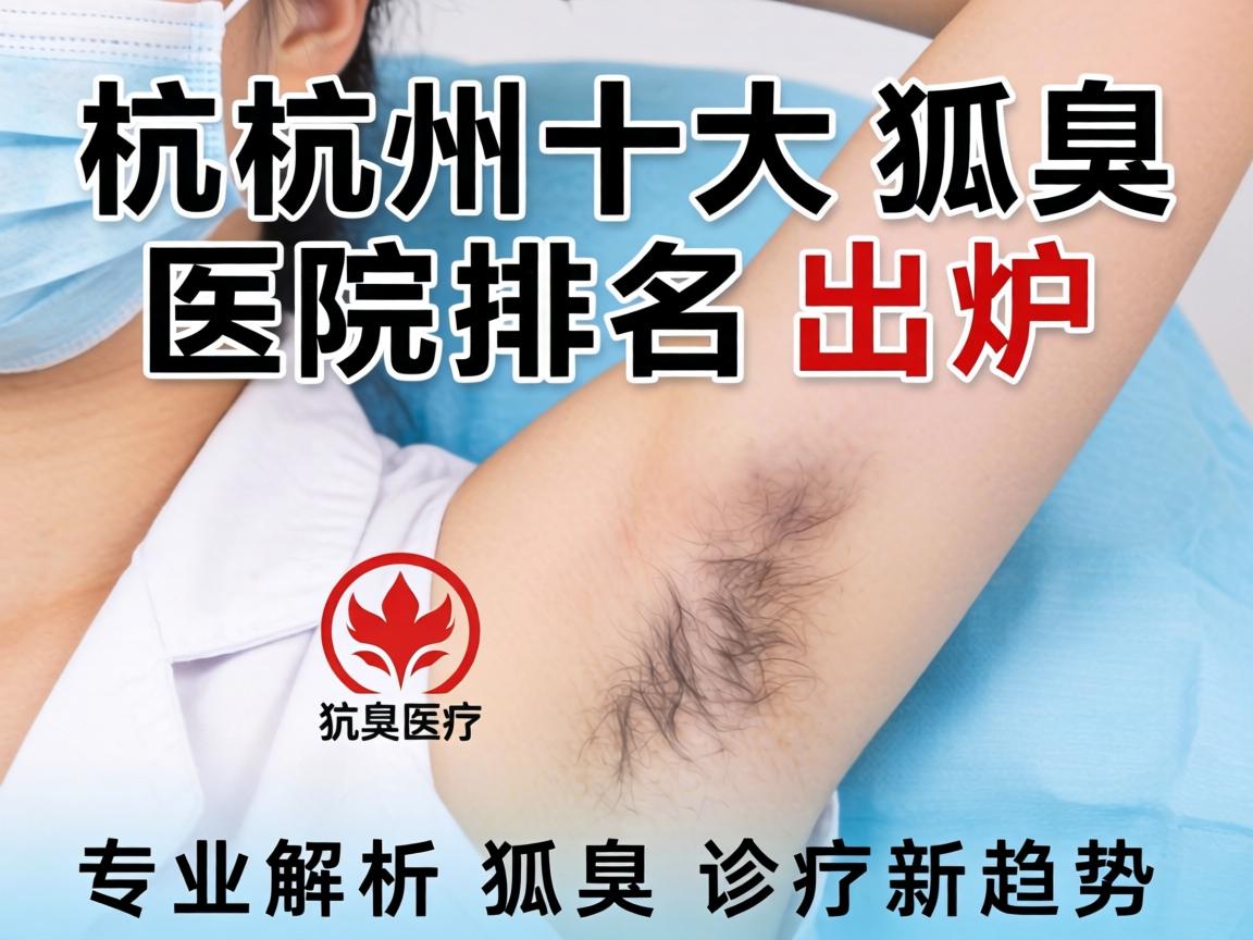 杭州十大狐臭医院排名出炉，专业解析狐臭诊疗新趋势