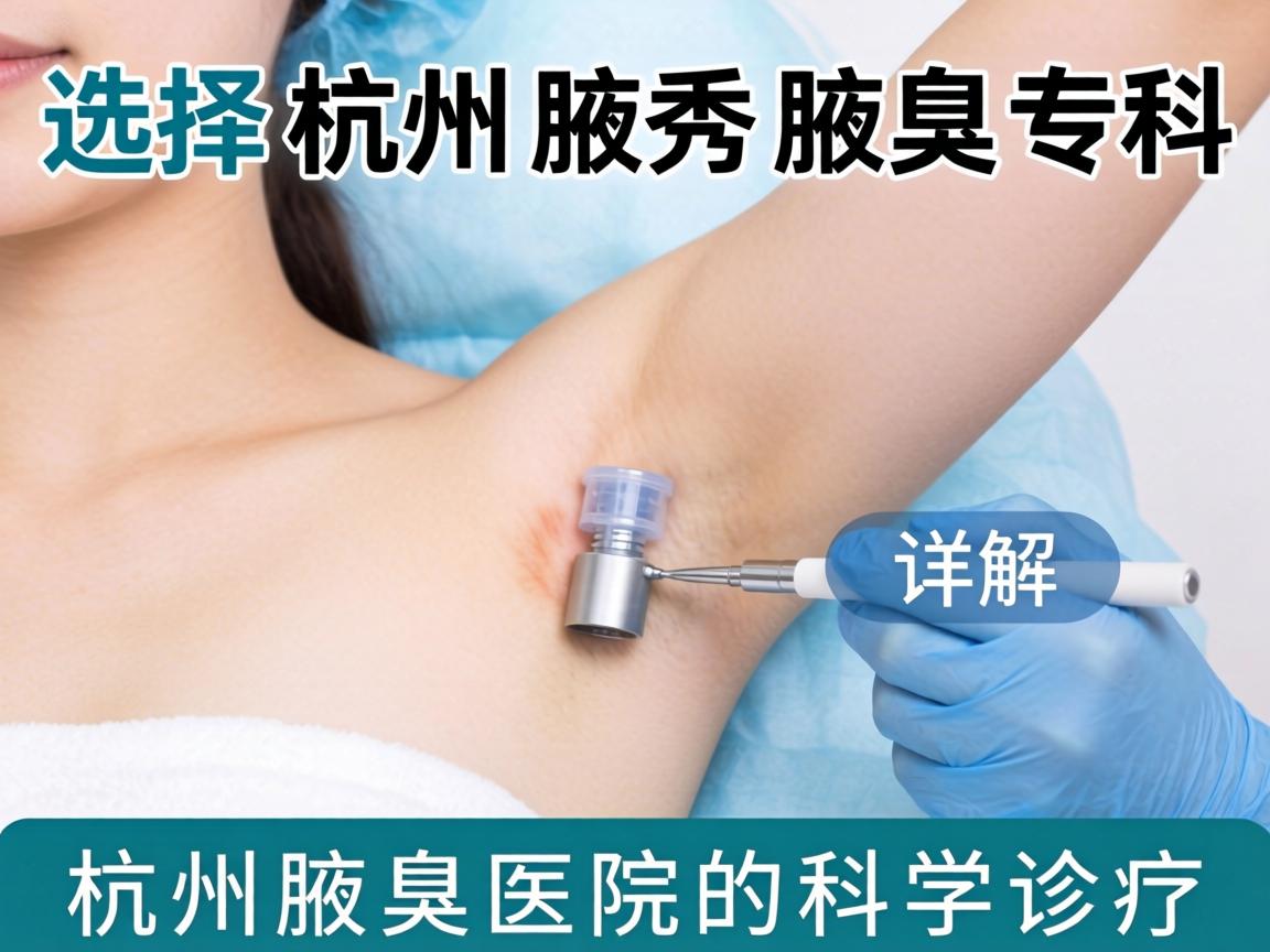 选择杭州腋秀腋臭专科，详解杭州腋臭医院的科学诊疗