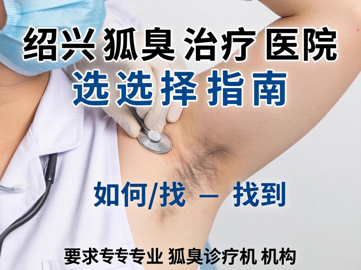 绍兴狐臭治疗医院选择指南，如何找到专业狐臭诊疗机构