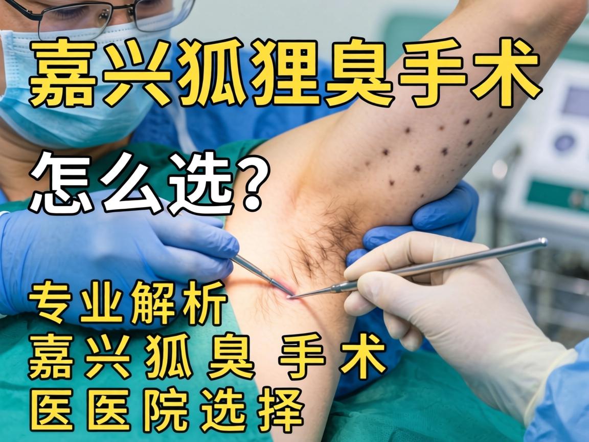 嘉兴狐臭手术怎么选？专业解析嘉兴狐臭手术医院选择