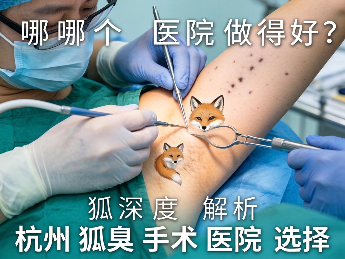 杭州狐臭手术哪个医院做得好？深度解析杭州狐臭手术医院选择