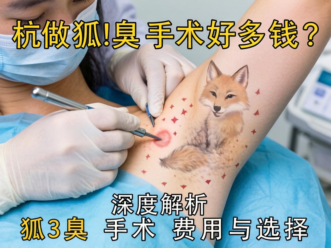 杭州做狐臭手术好多钱？深度解析狐臭手术费用与选择