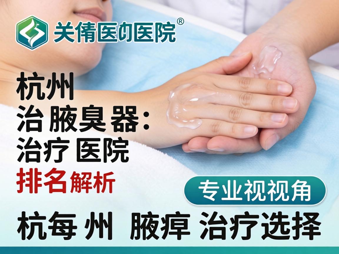 杭州腋臭治疗医院排名解析，专业视角下的杭州腋臭治疗选择
