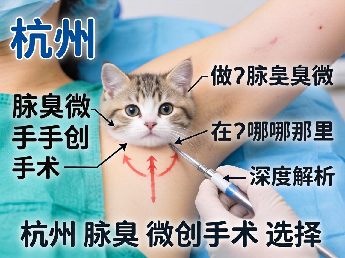 杭州做腋臭微创手术在哪里？深度解析杭州腋臭微创手术选择