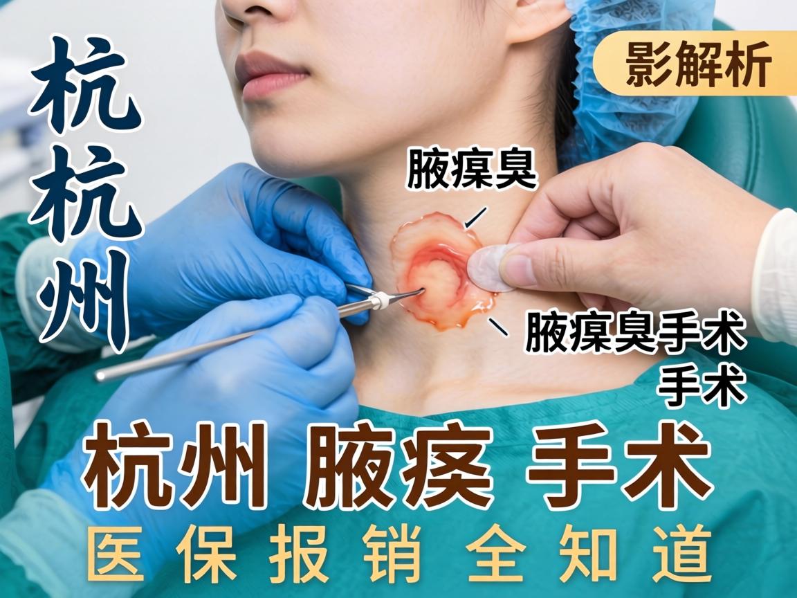 杭州腋臭手术解析，杭州腋臭手术医保报销全知道